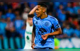Bryan Reyna y su efusiva reacción tras ser sustituido ante Lanús por la Liga Profesional