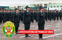 PNP abre convocatoria de trabajo en Lima y regiones con sueldos de hasta S/10.000: postula AQUÍ