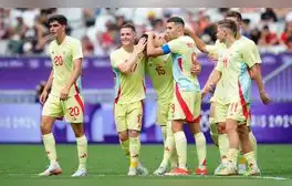 República Dominicana cayó 3-1 ante España por el fútbol de los Juegos Olímpicos París