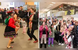 Así se vive las Fiestas Patrias en el aeropuerto Jorge Chávez: desde emotivos reencuentros hasta shows en vivo