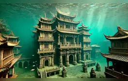 La impresionante ciudad construida bajo el mar, se ubica en Asia y lleva más de 7 siglos intacta, no es Atlántis