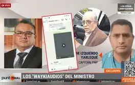 Revelan audio entre Juan José Santiváñez y ‘Culebra’: "Quiero saber si hay algún tema contra el hermano"