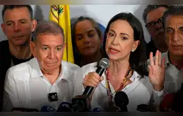 María Corina Machado pide a la Fuerza Armada de Venezuela hacer respetar el voto del pueblo