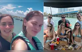Ethel Pozo y Brunella Horna disfrutan en Miami junto a sus esposos: así viven sus lujosas vacaciones