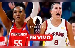 Juego de Puerto Rico vs. España EN VIVO, Telemundo: hora y canal para ver el basket femenino de París 2024