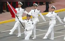 Así fue el desfile de la delegación china en la Gran Parada Militar 2024: el primero en la historia de Perú