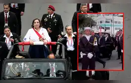 Gritan "corrupta" a Dina Boluarte en Desfile Militar y ella responde: "Tu mamá"
