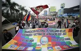 Por tercer día, deudos de caídos en protestas sociales exigen justicia