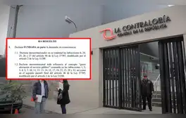 TC declara inconstitucional que Contraloría imponga sanciones y exhorta al Congreso a regular sus facultades