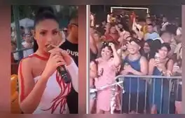 Pamela Franco sorprende con lleno total en uno de sus conciertos en Italia: "Muy esperada su presentación"