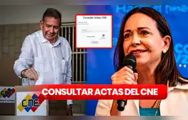 ¿Cómo consultar las actas del CNE? LINK para verificar los votos con número de cédula, según María Corina Machado