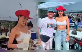 Michelle Soifer es invitada a festival peruano en EE.UU. y vende comida criolla a los asistentes