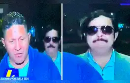 Hombre parecido a Pablo Escobar aparece en protesta venezolana y dicen: “Ni el Patrón del Mal se atrevió a tanto”