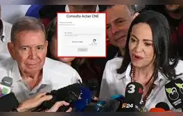 Consulta actas EN VIVO de las Elecciones en Venezuela 2024: RESULTADOS nacionales, según Maria Corina Machado