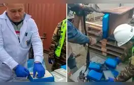 Más de 700 kilos de cocaína iban a ser enviados por mar a México en un contenedor de chatarra desde el Callao