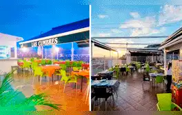 Clientes exigen comer en terraza y dueño les responde: “No pondré a trabajar a un camarero a más de 40 grados”
