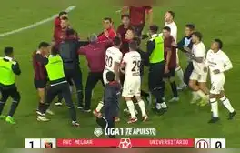 Revelan que Universitario sufrió 4 expulsiones tras la batalla campal con jugadores de Melgar