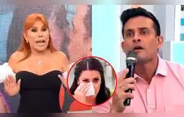 Magaly Medina CONFRONTA a Christian Domínguez por beso a Karla Tarazona: “Solo juega con sus sentimientos”