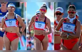 Evelyn Inga logró el puesto 8 de marcha atlética en París 2024: ¿cómo quedaron Kimberly García y Mary Luz Andía?