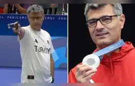 Tirador turco sorprende al mundo en París 2024: ganó medalla de plata con una mano en el bolsillo