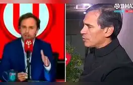 Fabián Bustos tuvo tensa discusión con periodistas de L1 Max tras derrota de Universitario: "No hay objetividad"