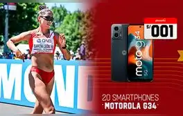 Supermercado remató televisores y celulares a S/146 por ver la participación de Kimberly García en los Juegos Olímpicos