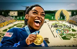 La reina de la gimnasia olímpica sumó una medalla más para la delegación de USA en París 2024