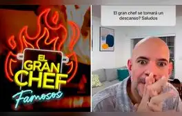 Ricardo Morán defiende a ‘El gran chef famosos’ y manda TAJANTE MENSAJE a quienes piden su final