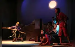 Niños de Carabayllo y la adaptación teatral de “Cholito en los Andes mágicos” de Óscar Colchado
