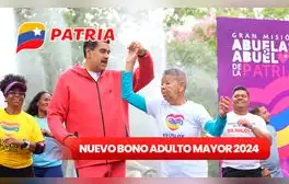 Bono Adulto Mayor 2024: consulta fecha, NUEVO MONTO y quiénes son los BENEFICIARIOS del subsidio vía Patria