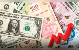 El dólar estadounidense se dispara frente al peso mexicano por un mal dato de empleo en Estados Unidos