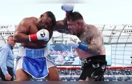 ¡Polémico empate! Andy Ruiz no puede con Jarrell Miller en su retorno a los rings