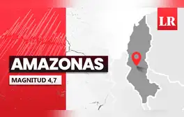 Temblor de magnitud 4,7 se sintió en Amazonas hoy, según IGP