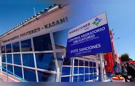 Migraciones refuerza el control migratorio en importante paso fronterizo de Perú con Bolivia