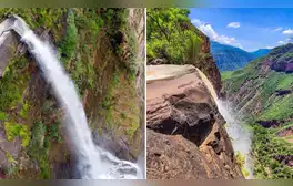 La cascada de Colombia en la que el agua "cae hacía arriba": actividades y cómo llegar a este paraíso natural