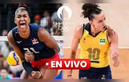 Dominicana vs. Brasil voleibol EN VIVO, Juegos Olímpicos París 2024: horario y dónde ver los cuartos de final