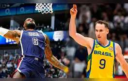 Estados Unidos eliminó a Brasil con LeBron James por cuartos de final en París 2024
