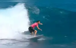 Alonso Correa terminó en el cuarto lugar de surf en los Juegos Olímpicos París 2024