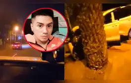 Streamer 'Sideral' protagonizó accidente tras chocar su auto durante transmisión en vivo e intentó fugarse