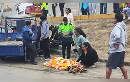 Accidente en Pasamayito deja 3 heridos de gravedad por despiste de vehículo que impactó contra muro
