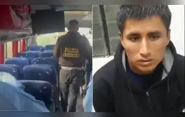 Dictan prisión preventiva a policía que mató a familia de extranjeros dentro de bus en Panamericana Sur