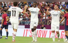 AC Milan ganó por penales a Barcelona en la gira de amistosos disputado en Estados Unidos