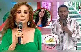 Melissa Paredes hace desplante a conductoras de 'América hoy' y envía torta solo a Edson: "Con mucho cariño"