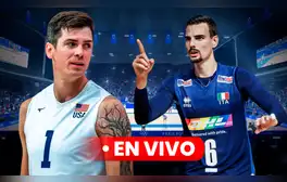 Estados Unidos vs Italia EN VIVO, vóley masculino EN DIRECTO vía NBC y Telemundo por medalla de bronce en París 2024