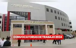 ¿Eres estudiante o egresado? Poder Judicial lanza convocatoria de trabajo con sueldos de hasta S/5.100