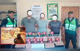 Detienen a sujetos con 3.000 municiones que usarían para abastecer a bandas criminales de Ecuador
