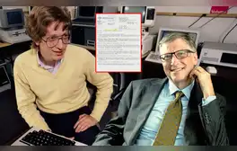 Conoce cómo era el primer CV de Bill Gates y el impactante salario que soñaba a los 18 años