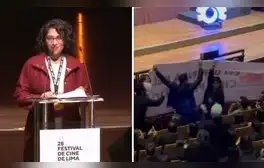 Abuchean a ministra de Cultura cuando daba discurso en Festival de Cine de Lima: “Hipócrita y mentirosa”