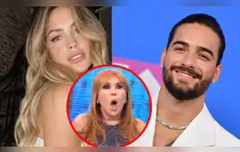 Ángel de Brito ASEGURA que Milett Figueroa le confesó que estuvo con Maluma y Magaly queda en shock: "Fuertísimo"