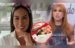 Magaly Medina critica duramente a Pamela López por flores recibidas con peculiar mensaje: "No brilla hace tiempo”